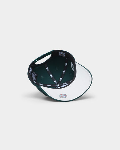 New Era Cincinnati Reds'Green & Cream' Old Golfer Snapback Dark Green