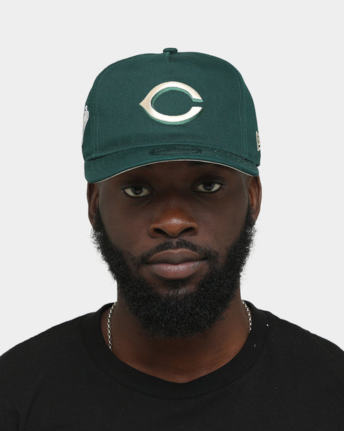 New Era Cincinnati Reds'Green & Cream' Old Golfer Snapback Dark Green