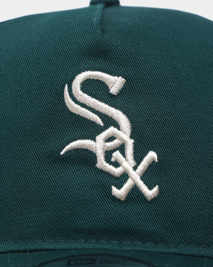 New Era Chicago White Sox 'Green & Cream' Old Golfer Snapback Dark Green