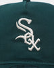 New Era Chicago White Sox 'Green & Cream' Old Golfer Snapback Dark Green