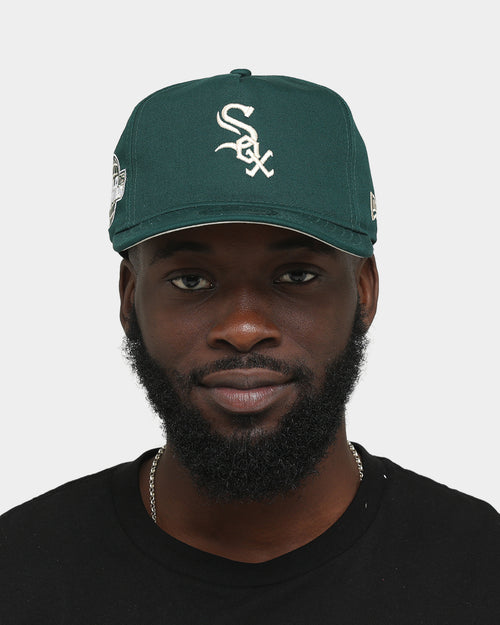 New Era Chicago White Sox 'Green & Cream' Old Golfer Snapback Dark Green