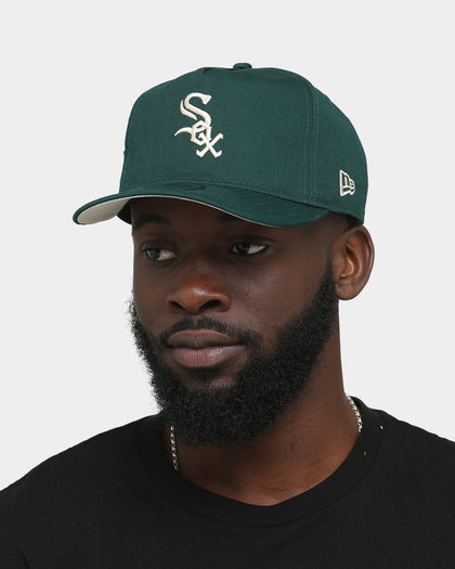 New Era Chicago White Sox 'Green & Cream' Old Golfer Snapback Dark Green