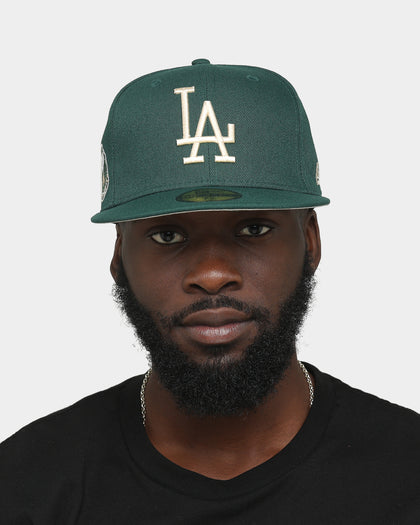New Era Los Angeles Dodgers World Series "Green & Cream" 59FIFTY Fitted Dark Green