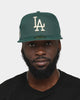 New Era Los Angeles Dodgers World Series "Green & Cream" 59FIFTY Fitted Dark Green
