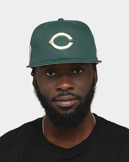 New Era Cincinnati Reds 1990 World Series "Green & Cream" 59FIFTY Fitted Dark Green