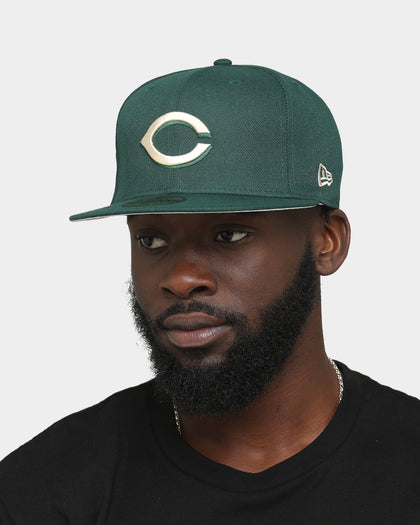 New Era Cincinnati Reds 1990 World Series "Green & Cream" 59FIFTY Fitted Dark Green