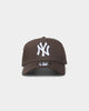 New Era New York Yankees "Yankees Colour Pop" 9FORTY A-Frame Snapback Walnut