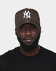 New Era New York Yankees "Yankees Colour Pop" 9FORTY A-Frame Snapback Walnut