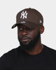 New Era New York Yankees "Yankees Colour Pop" 9FORTY A-Frame Snapback Walnut