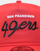New Era San Francisco 49ers 'Team Script' Prolight Old Golfer Snapback Original Team Colours