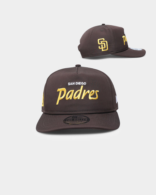 New Era San Diego Padres 'Team Script' Prolight Old Golfer Snapback Original Team Colours