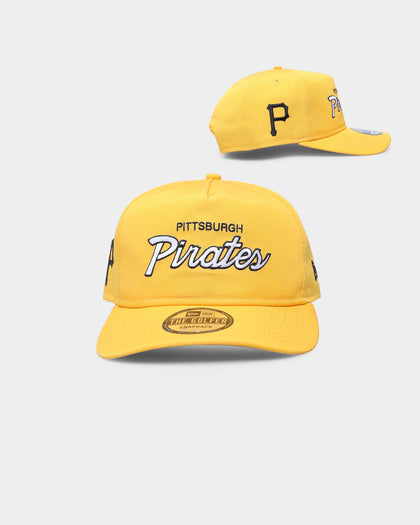 New Era Pittsburgh Pirates 'Team Script' Prolight Old Golfer Snapback Original Team Colours