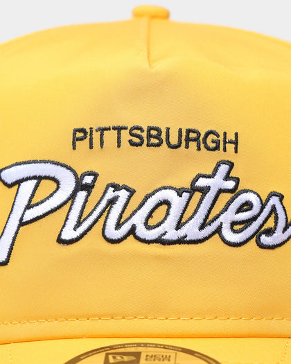 New Era Pittsburgh Pirates 'Team Script' Prolight Old Golfer Snapback Original Team Colours