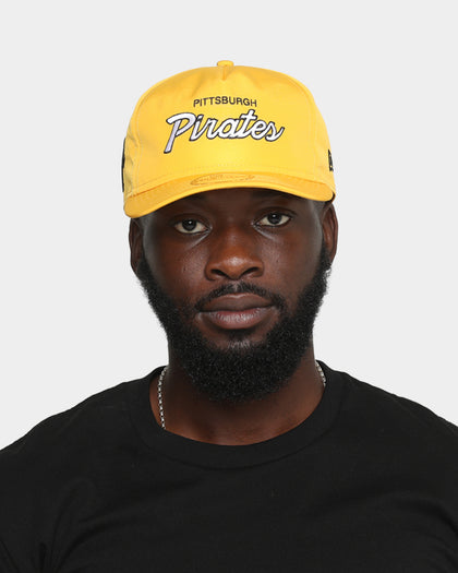 New Era Pittsburgh Pirates 'Team Script' Prolight Old Golfer Snapback Original Team Colours