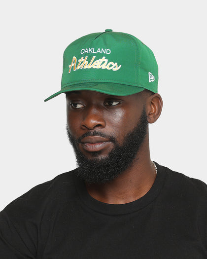New Era Oakland Athletics 'Team Script' Prolight Old Golfer Snapback Original Team Colours
