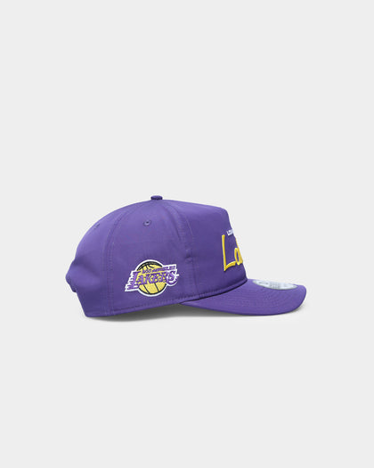 New Era Los Angeles Lakers 'Team Script' Prolight Old Golfer Snapback Original Team Colours