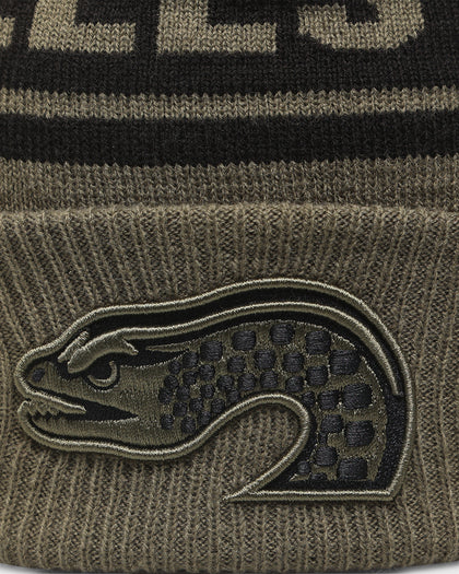 New Era Parramatta Eels NRL '22 Pom Knit Beanie Green