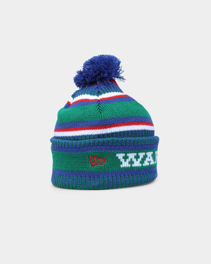New Era New Zealand Warriors NRL Kick Off 2022 Pom Wordmark Beanie Green
