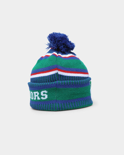 New Era New Zealand Warriors NRL Kick Off 2022 Pom Wordmark Beanie Green