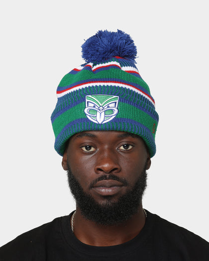New Era New Zealand Warriors NRL Kick Off 2022 Pom Wordmark Beanie Green