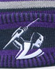 New Era Melbourne Storm NRL Kick Off 2022 Pom Wordmark Beanie Purple
