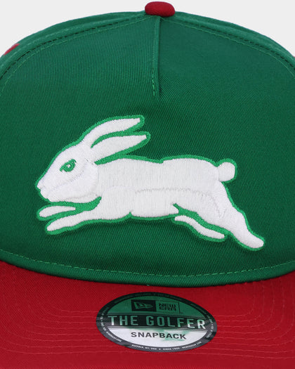 New Era South Sydney Rabbitohs NRL '22 Old Golfer Snapback Green
