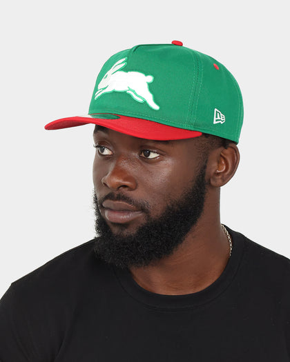 New Era South Sydney Rabbitohs NRL '22 Old Golfer Snapback Green