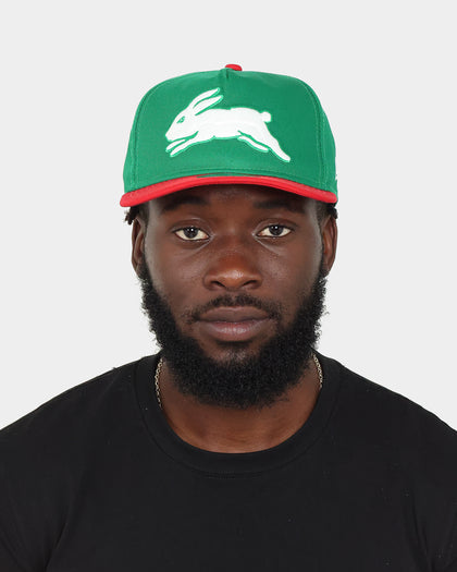 New Era South Sydney Rabbitohs NRL '22 Old Golfer Snapback Green