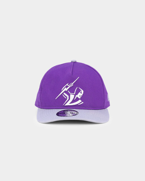 New Era Melbourne Storm NRL '22 Old Golfer Snapback Purple