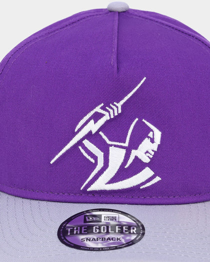 New Era Melbourne Storm NRL '22 Old Golfer Snapback Purple