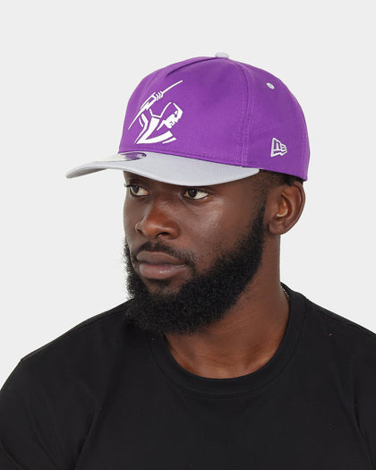 New Era Melbourne Storm NRL '22 Old Golfer Snapback Purple