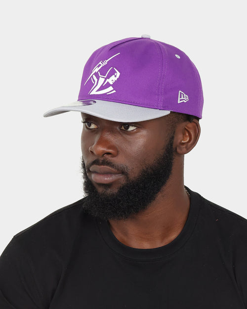 New Era Melbourne Storm NRL '22 Old Golfer Snapback Purple