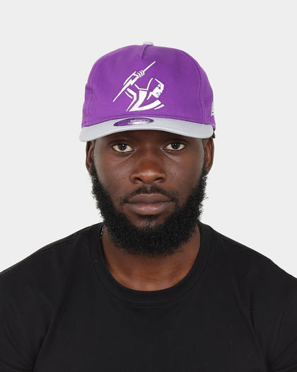 New Era Melbourne Storm NRL '22 Old Golfer Snapback Purple
