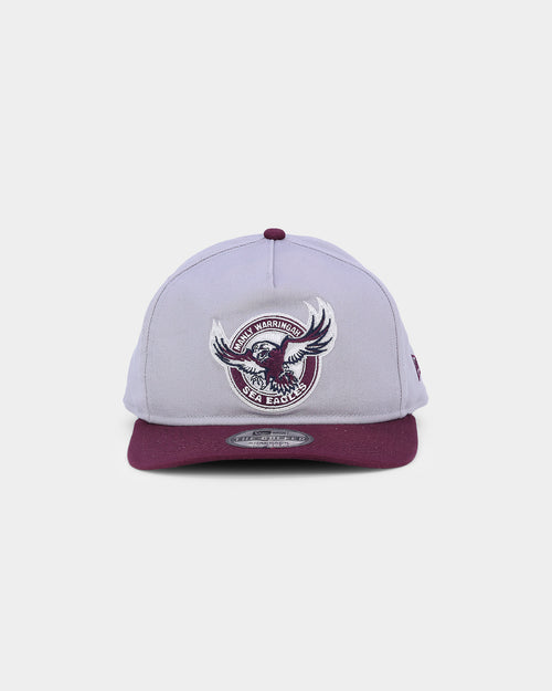 New Era Manly Warringah Sea Eagles NRL '22 Old Golfer Snapback Dark Purple