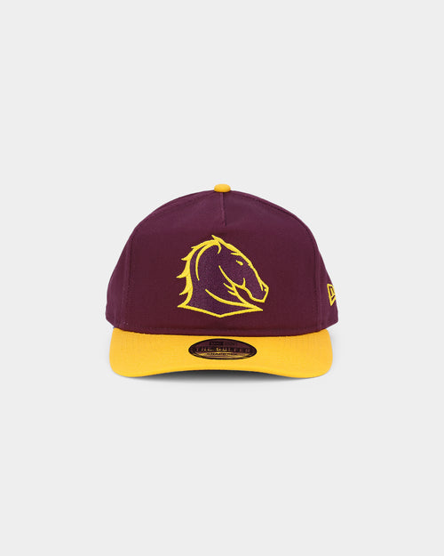 New Era Brisbane Broncos NRL '22 Old Golfer Snapback Dark Purple