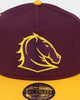 New Era Brisbane Broncos NRL '22 Old Golfer Snapback Dark Purple