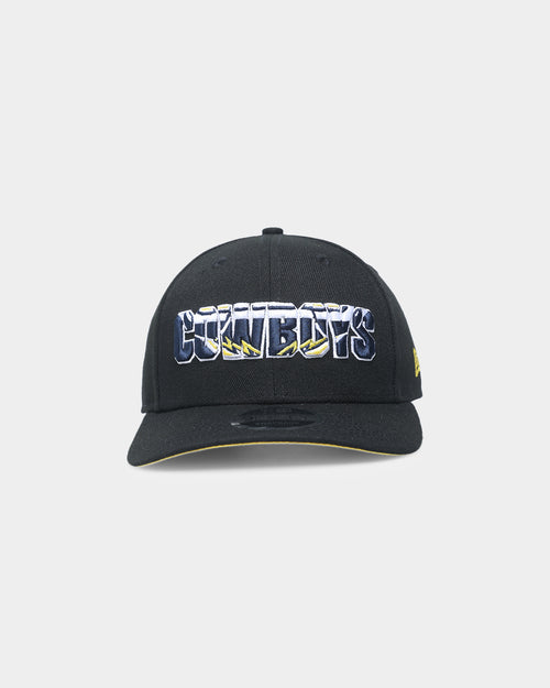 New Era North Queensland Cowboys NRL Kick Off 2022 9FIFTY Original Fit Snapback Official Team Colours Navy