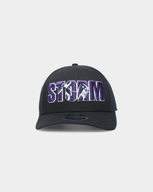 New Era Melbourne Storm NRL Kick Off 2022 9FIFTY Original Fit Snapback Official Team Colours Purple