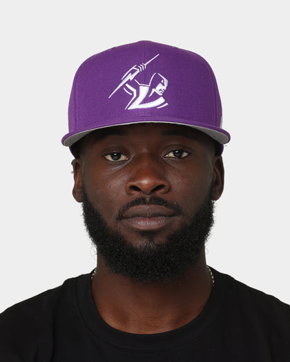 New Era Melbourne Storm NRL Kick Off 2022 9FIFTY Snapback Official Team Colours Purple