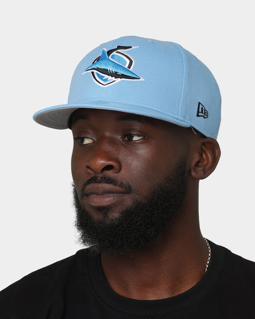New Era Cronulla-Sutherland Sharks NRL Kick Off 2022 9FIFTY Snapback Official Team Colours Pastel Blue