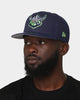 New Era Canberra Raiders NRL Kick Off 2022 9FIFTY Snapback Official Team Colours Navy/Bright Green