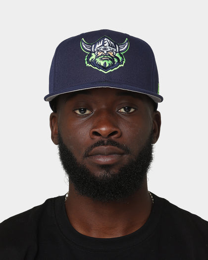New Era Canberra Raiders NRL Kick Off 2022 9FIFTY Snapback Official Team Colours Navy/Bright Green