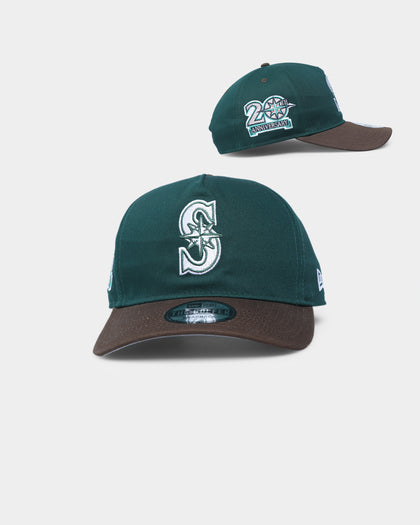 New Era Seattle Mariners 'Beef & Broccoli' Old Golfer Snapback Green/Brown