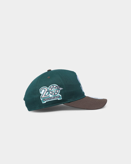 New Era Seattle Mariners 'Beef & Broccoli' Old Golfer Snapback Green/Brown