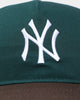 New Era New York Yankees 'Beef & Broccoli' Old Golfer Snapback Green/Brown