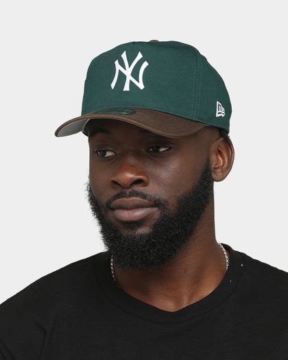 New Era New York Yankees 'Beef & Broccoli' Old Golfer Snapback Green/Brown