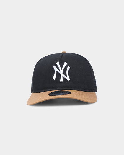 New Era New York Yankees Golfer Snapback Black/Wheat