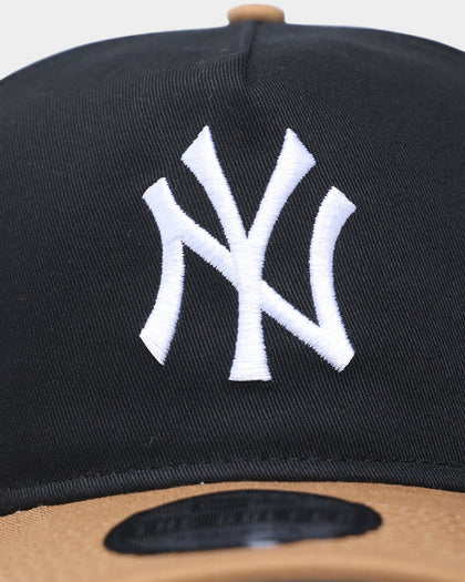 New Era New York Yankees Golfer Snapback Black/Wheat