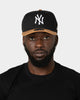 New Era New York Yankees Golfer Snapback Black/Wheat