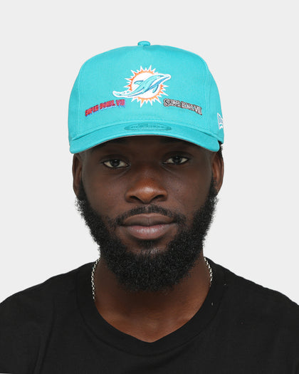New Era Miami Dolphins 'Super Bowl Past Champions' Old Golfer Strapback Teal